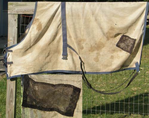 68” OF Saratoga Horseworks Summer Turnout Sheet Fly Sheet
