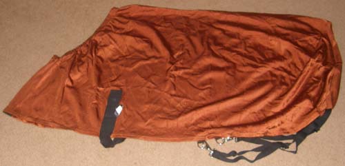Horse Closet Lycra Stretch Sheet Slinky Sheet Slicker Sheet Lycra Full Body Sleazy Sheet Blanket Liner Pony S Horse Rust Burnt Orange