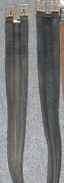 Cottage Craft Synthetic English Girth Black 46"