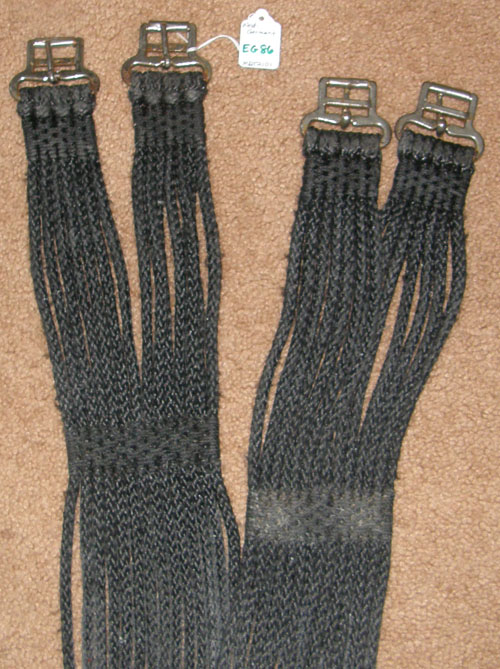 46” Poly Cord English Girth Black
