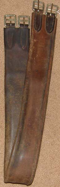 42” Folded Leather English Girth Tri Fold English Girth Brown
