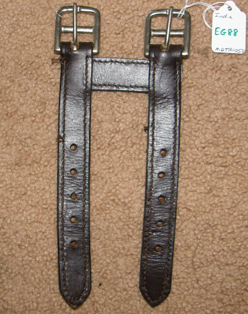 Leather English Girth Extender Dark Brown