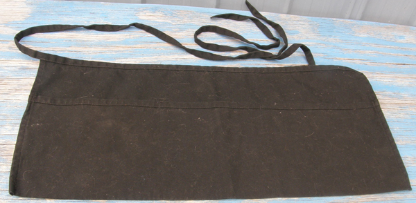 Fame Fabrics F9 Original 3 Pocket Waist Apron Ringside Grooming Apron Braiding Apron Horse Dog Pet Livestock Tool Belt Black