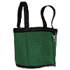 Horse Sense Nylon Grooming Tote Bag Ringside Tote Bag Hunter Green/Black
