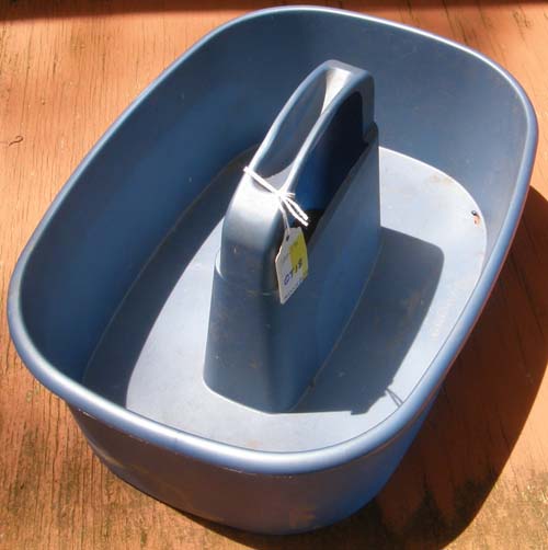Sterilite Tote Caddy Blue Plastic Grooming Tote Grooming Caddy Tote Box