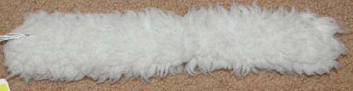Halter Fleece Tube Fleece Crown Cover Fleece Piece White