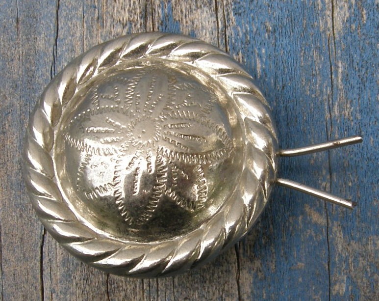 Silver Concho Scarf Clip Scarf Slide Bolo Tie Slide