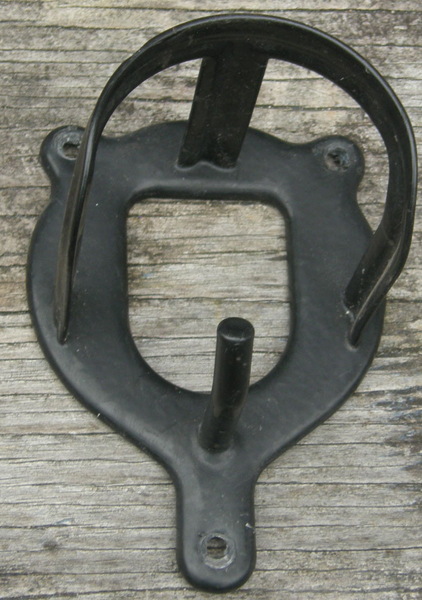 Vinyl Coated Metal Bridle Holder Bridle Hook Tack Hook Black