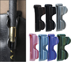 The Whip Clip Crop Holder On English Boots Pink Purple