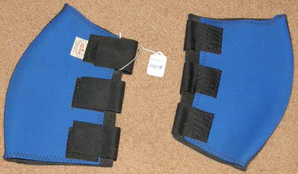 Fabtron Neoprene Hock Wrap Neoprene Hock Boots Hock Sweats Horse Blue