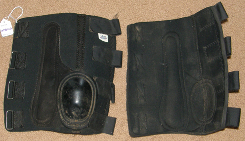 Toklat Front Rundown Boots Tendon Boots Splint Boots Support Skid Combo Boots Horse Black