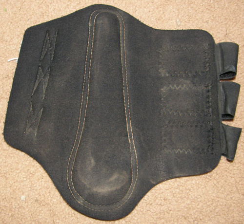 Neoprene Splint Boots Front Tendon Boots Leg Protection Single Tendon Boot Left Leg L Horse Black