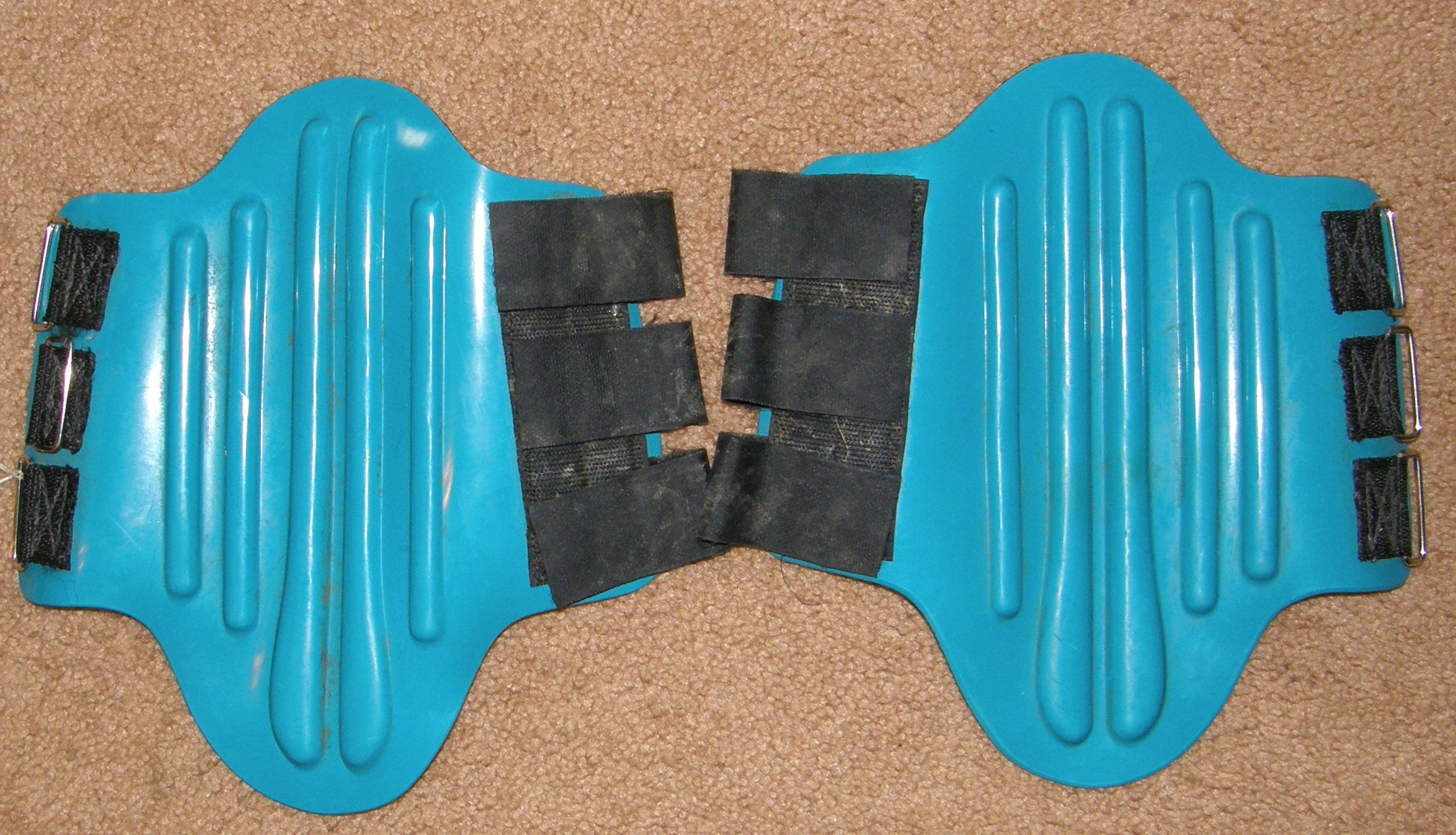 Davis Pro-Fit Splint Boots Tendon Boots Leg Protection L Horse Teal