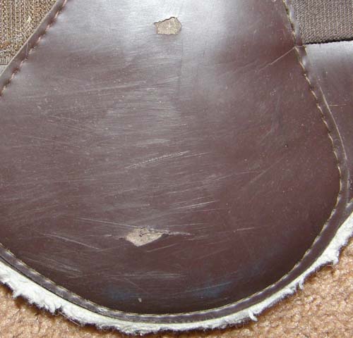 Dover Pro Sport Boots Fleece Lined Dressage Boots Leg Protection L Horse Brown