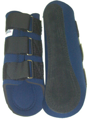 Toklat Neoprene Splint Boots Tendon Boots Horse L Navy Blue