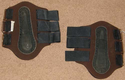 Snow Bee Neoprene Splint Boots Front Tendon Boots Leg Protection S Horse Pony Brown