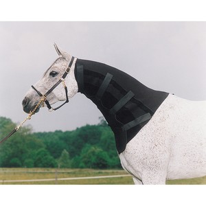 Ultra Neoprene Full Neck Sweat Horse Black