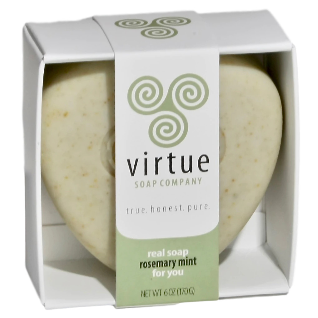 Virtue Soap Company Rosemary Mint Bar Soap 6 oz