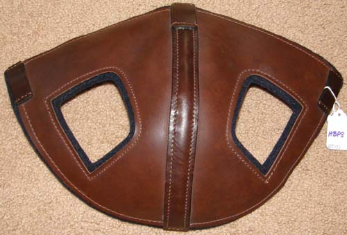 Felt Lined Vinyl Head Bumper Horse Helmet