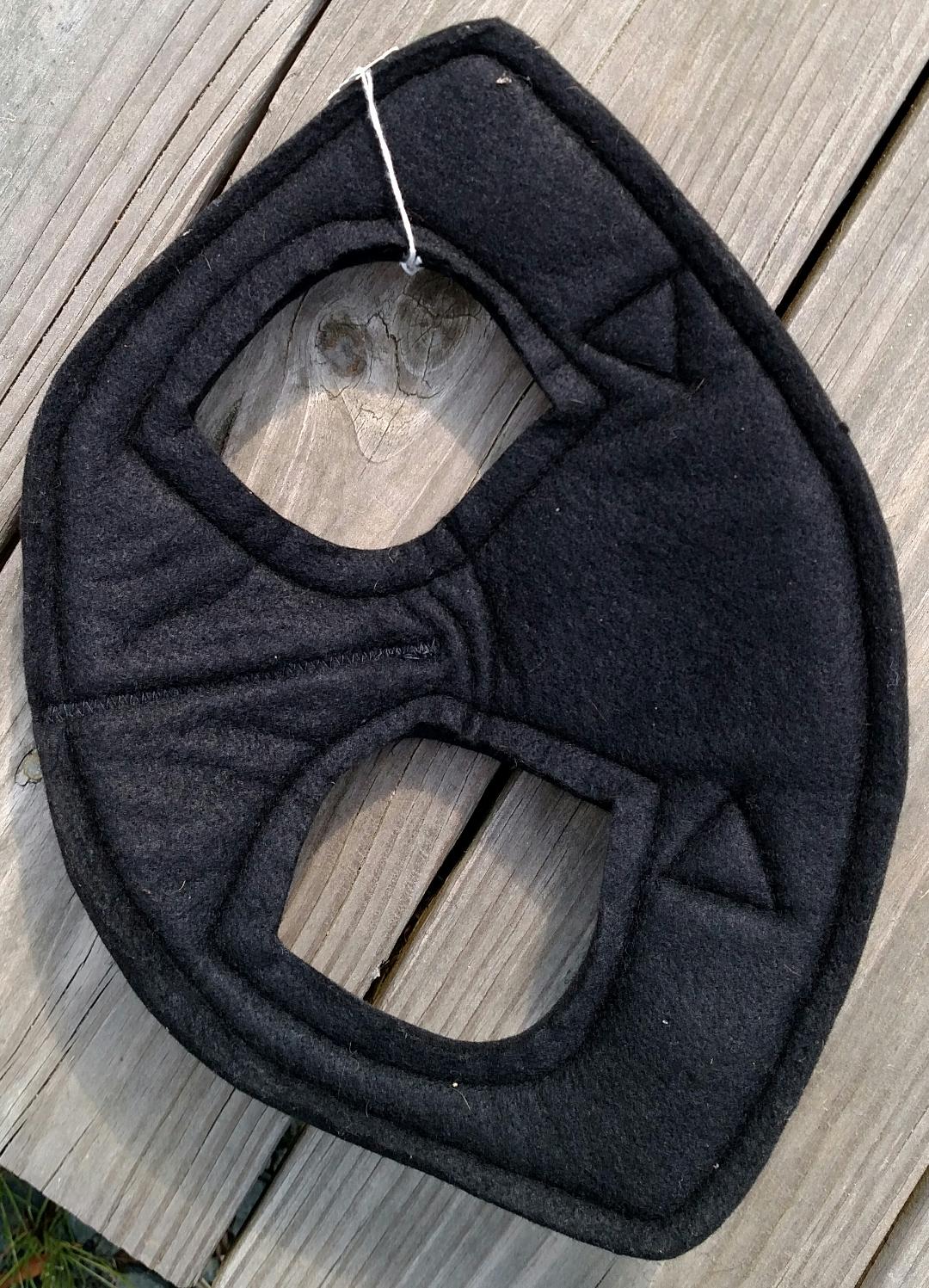 Cashel Horse Helmet Felt Lined Vinyl Head Bumper Hunter Green