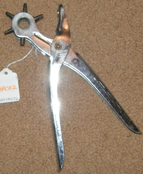 Hole Punch Leather Punch 6-in-1 Revolving Punch Tool