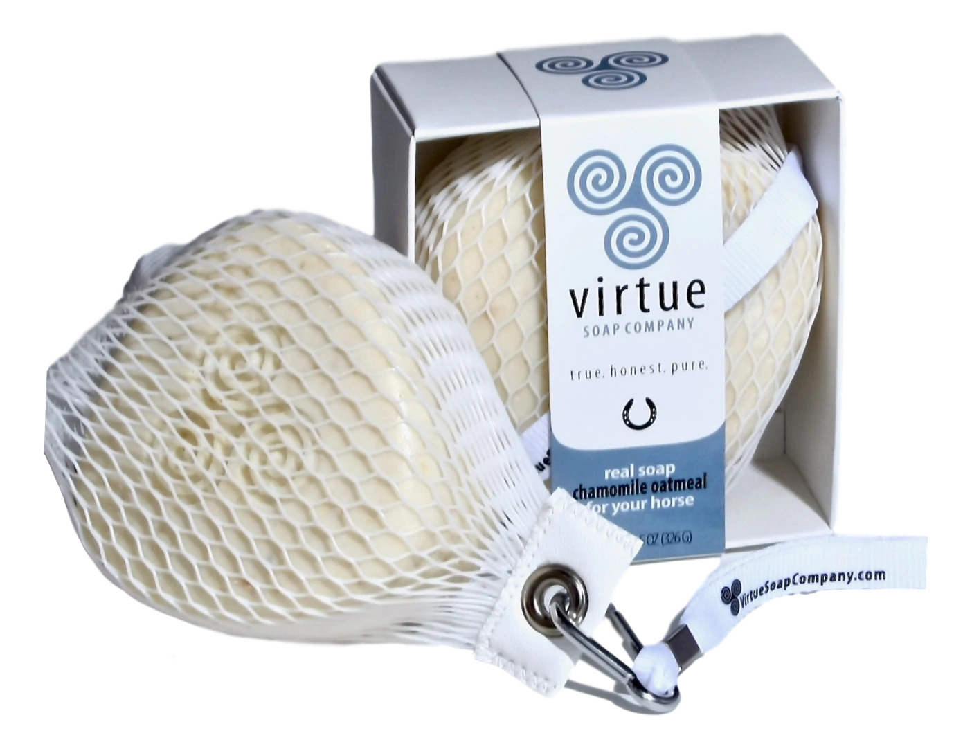 Virtue Soap Company Chamomile Oatmeal Bar Soap Horse Shampoo 11.5 oz