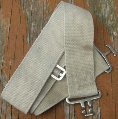 Replacement Blanket Surcingle Strap with Blanket Buckles Closures Sew On Horse Blanket or Sheet Belly Grey