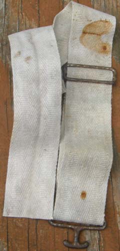 Replacement Blanket Surcingle Strap with Blanket Buckles Closures Sew On Horse Blanket or Sheet Belly White