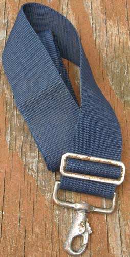 Replacement Blanket Surcingle Strap with Snap Sew On Horse Blanket or Sheet Belly or Leg Strap Blue