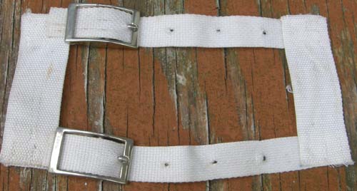Replacement Nylon Strap Front Blanket Buckle Closures Sew On Horse Blanket or Sheet Front Buckles with Straps White