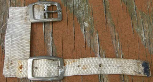 Replacement Nylon Strap Front Blanket Buckle Closures Sew On Horse Blanket or Sheet Front Buckles with Strap White