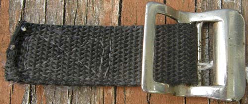 thumbnail image 2 of Horse Blanket Front Nylon Closure Straps (Pair) – Heavyweight Black, Made To Order By EquineWear 2 of 2
