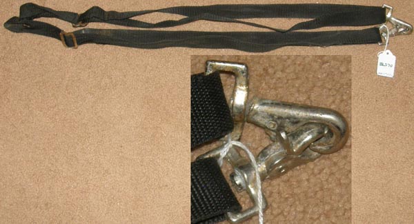 Replacement Nylon Leg Straps for Horse Blanket or Sheet Black