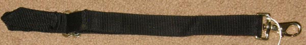 Replacement Nylon Leg Strap for Pony Mini Horse Blanket or Sheet Black