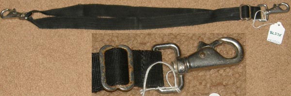 Replacement Nylon Leg Straps for Horse Blanket or Sheet Black