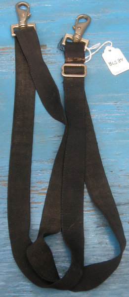 Replacement Elastic Leg Straps for Horse Blanket or Sheet Black