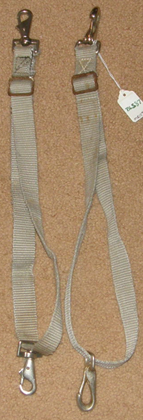 Pony or Miniature Horse Blanket Adjustable Nylon Replacement Leg Straps Pony Blanket Sheet Leg Straps Grey