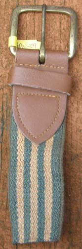 Brass Plated 1 1/2" Tongue Buckle with Nylon Strap Repair Hardware Piece
