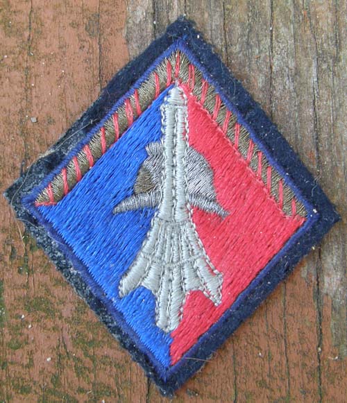 Vintage Millitary Police Fire Dept Diamond Sleeve Patch Sew On Shoulder Patch