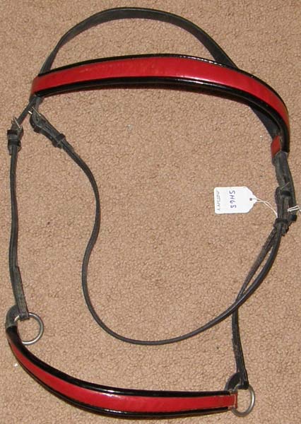 Two Tone Tapered Patent Leather Arabian Show Halter Gaited Light Breed Show Halter Morgan Show Caveson