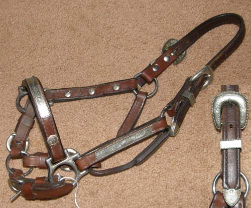 Weanling Foal Western Stock Show Halter Weanling/Pony/Class B Mini Halter Miniature Horse Show Halter