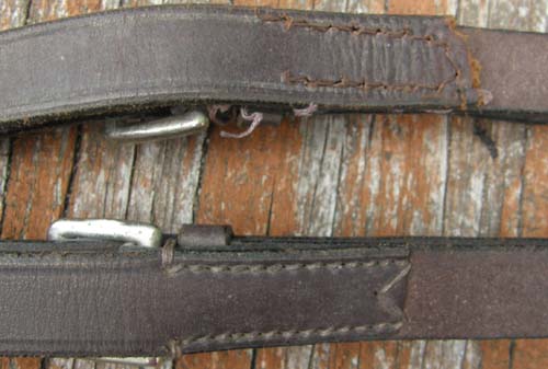 Leather Elastic Side Reins Training Reins
