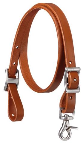 Royal King Single Ply Leather Tie Down Western Tiedown Strap Dark Chestnut