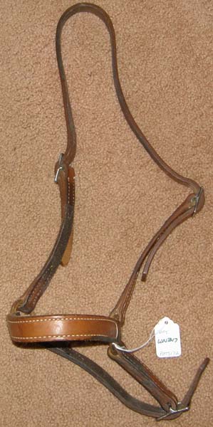 Tory Leather Western Caveson Adjustable Dropped Noseband Western Training Noseband