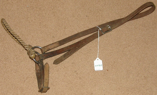 Rope Caveson Noseband Western Training Caveson Noseband