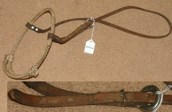 Rope Caveson Noseband Western Training Caveson Adjustable Rope Noseband