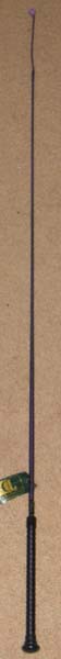 Practical Choice Centerline 39” Dressage Whip Capped Handle Training Whip Purple/Black