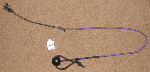Western Quirt Over Under Riding Crop Gaming Whip Purple
