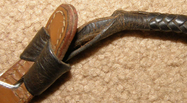 Vintage Zair Antler Handle Hunting Whip Silver Collar Ladies? Gents? Riding Crop Braided Leather Popper