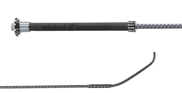 Horze Ramsay Dressage Whip 40" Training Whip Crystal Bling Black